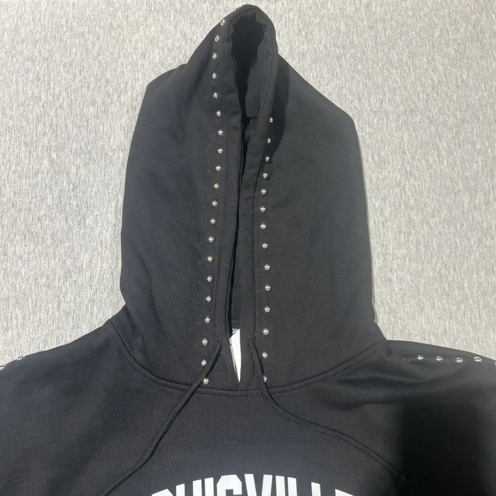 Gameday Couture Louisville Cardinals Studded Hoodie Womens Large Black NWT - Picture 7 of 13